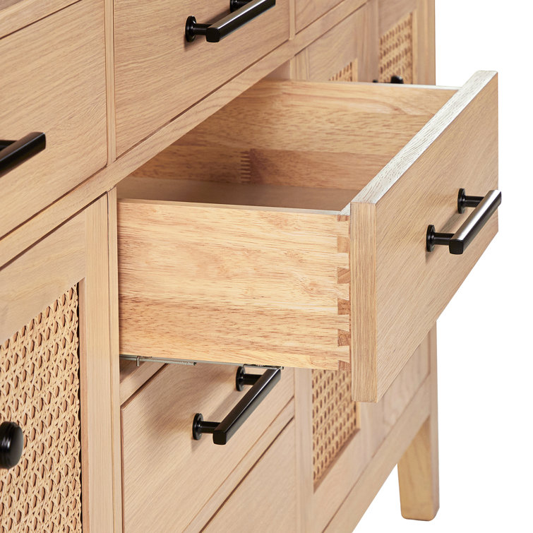 Camila 72" Light Brown Oak Freestanding Double Vanity