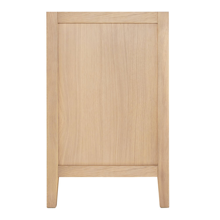 Camila 60" Light Brown Oak Freestanding Vanity Base