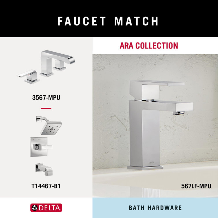 Ara 18-Inch Chrome Wall Mounted Towel Bar