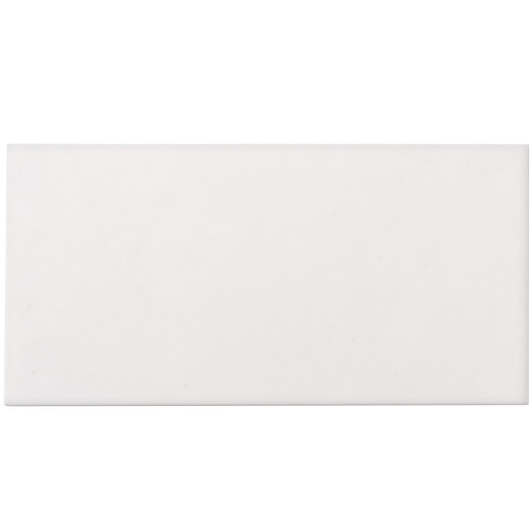 White Honed Marble Look 12" x 24" Wall and Floor Tile