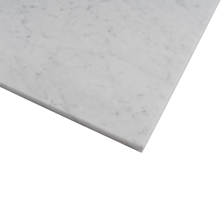 Gray 12" x 24" Polished Marble Wall and Floor Tile