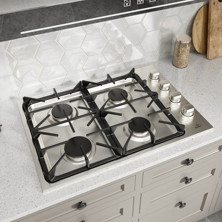Ge 30" Gas Cooktop with 4 Burners