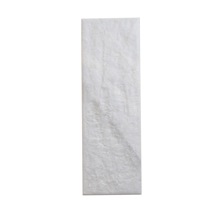 White Matte Porcelain Rectangular Subway Wall & Floor Tile