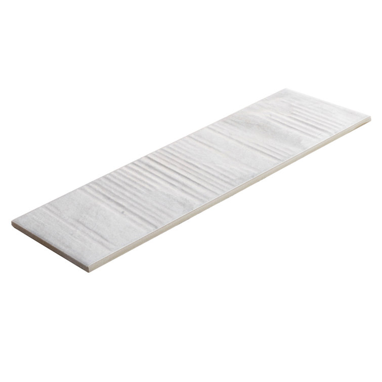 White Matte Porcelain Rectangular Subway Wall & Floor Tile
