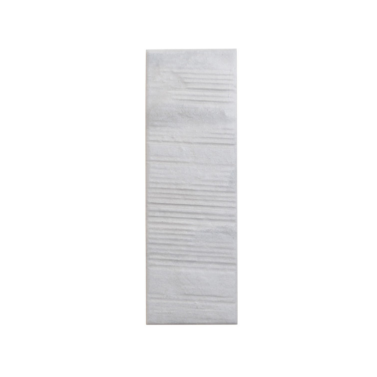 White Matte Porcelain Rectangular Subway Wall & Floor Tile