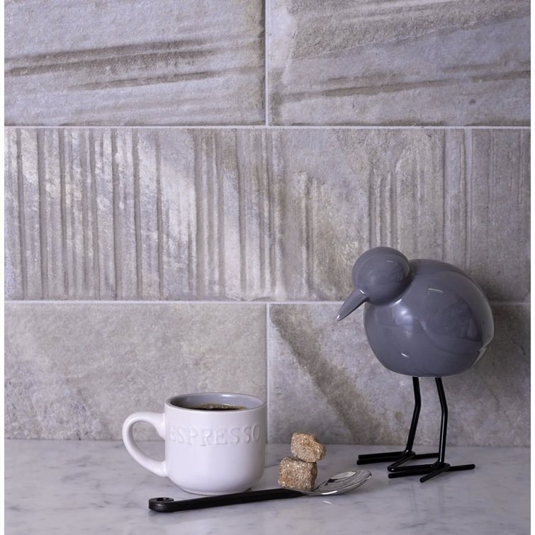 Apollo 4" x 12" Matte Brown Porcelain Subway Tile