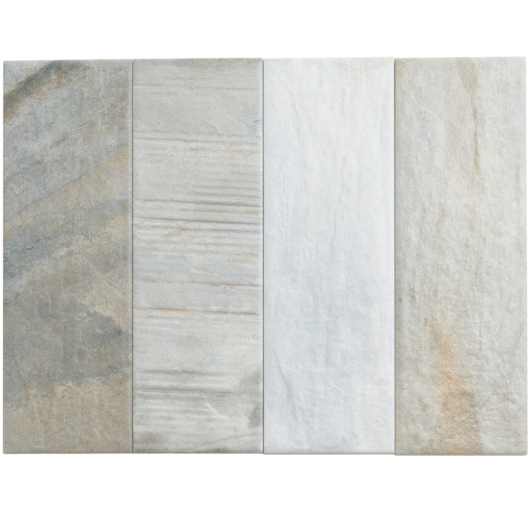 Apollo 4" x 12" Matte Brown Porcelain Subway Tile