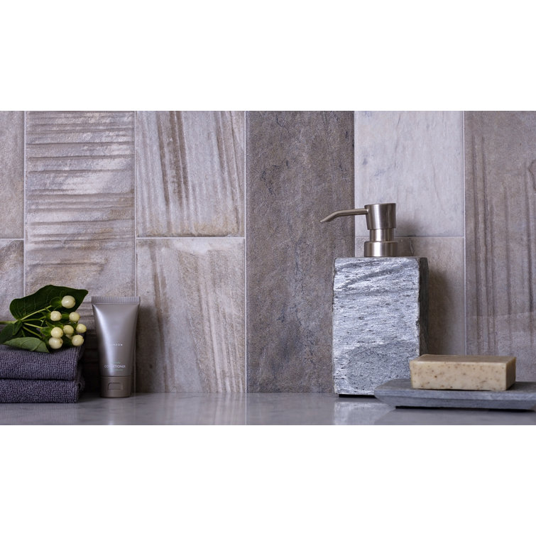 Apollo 4" x 12" Matte Brown Porcelain Subway Tile