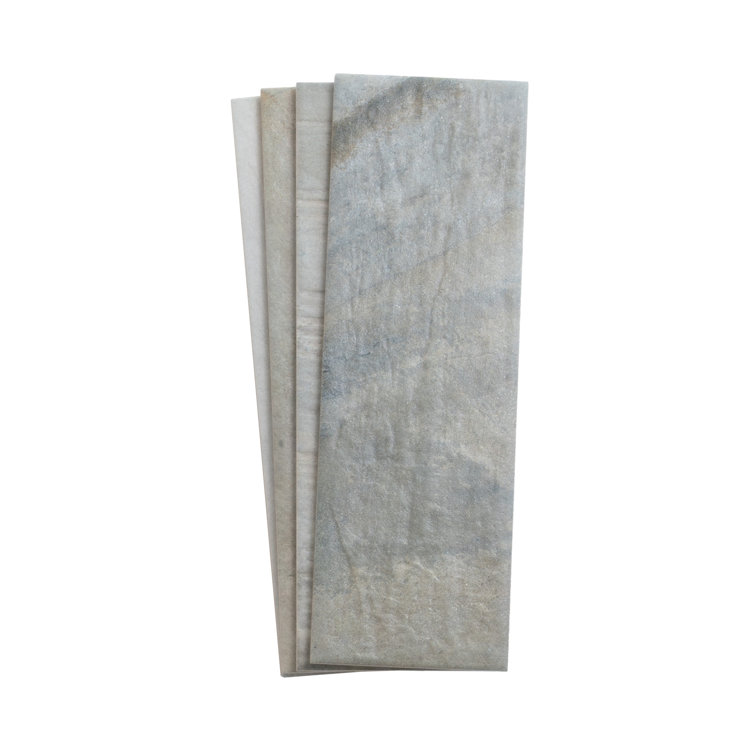 Apollo 4" x 12" Matte Brown Porcelain Subway Tile