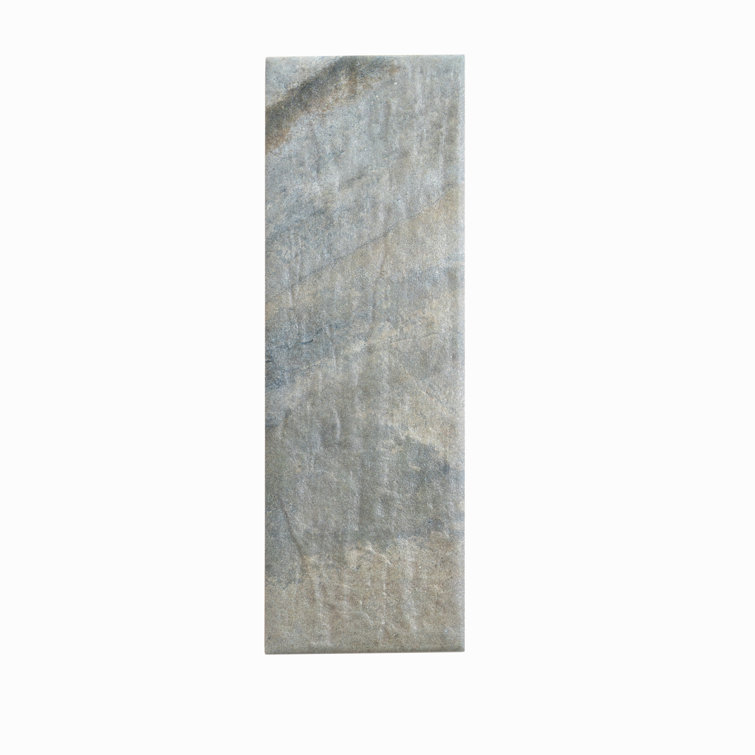Apollo 4" x 12" Matte Brown Porcelain Subway Tile