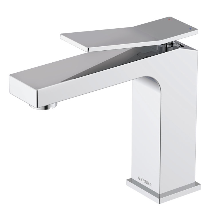 Avian Chrome Single-Handle Monoblock Bathroom Faucet