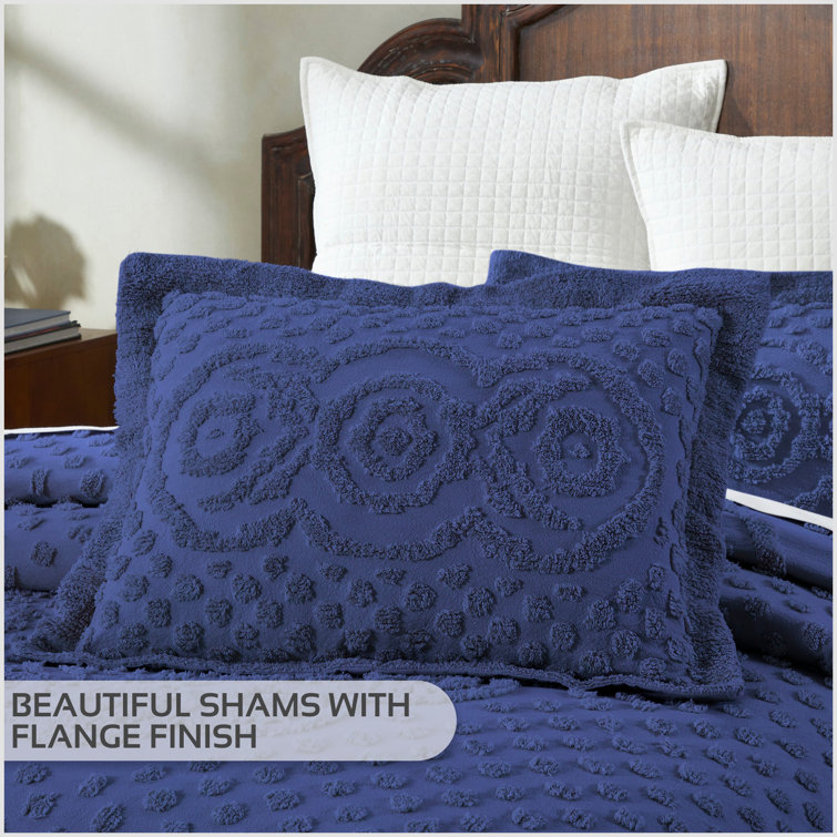 Sage Serenity 100% Cotton Full Bedspread Set