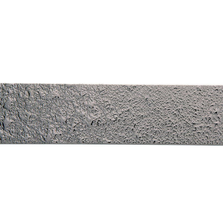 2" x 8" Black Metallic Glass Subway Wall & Floor Tile
