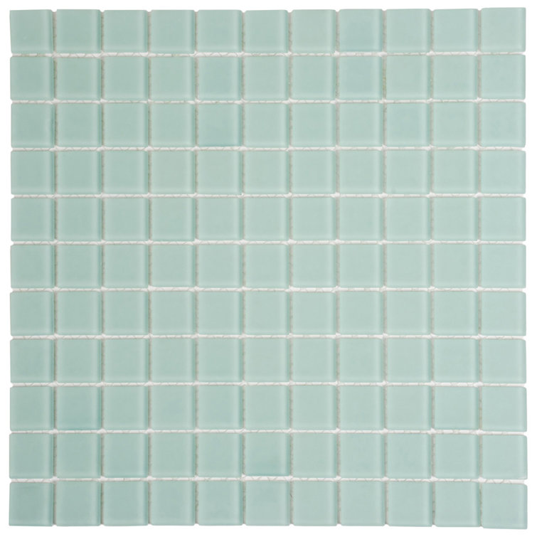 Ice 4x4 Matte Glass Mosaic Tile for Walls and Floors