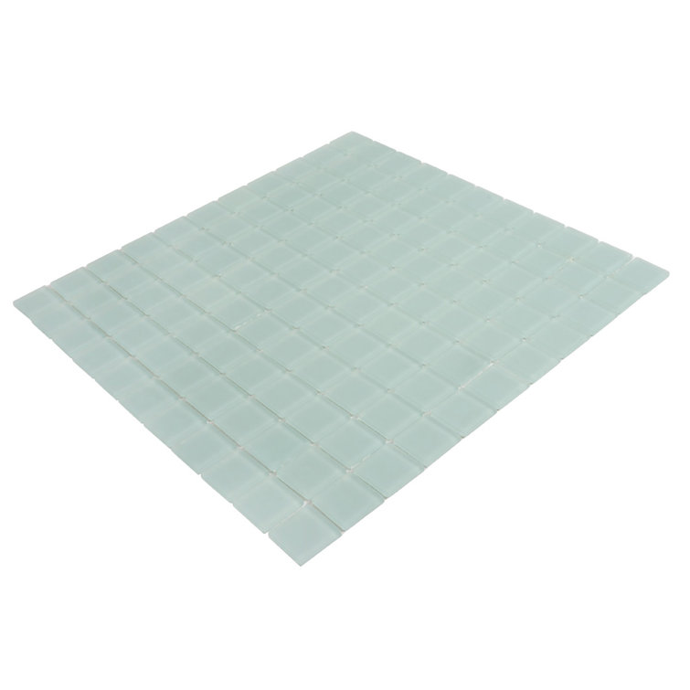 Ice 4x4 Matte Glass Mosaic Tile for Walls and Floors