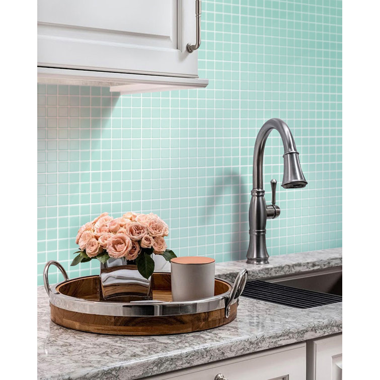 Ice 4x4 Matte Glass Mosaic Tile for Walls and Floors