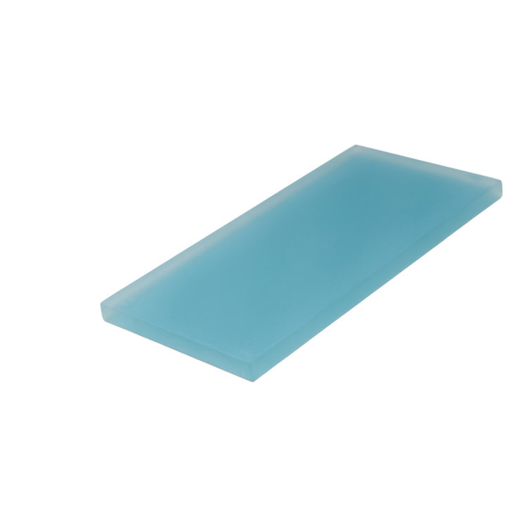 Laguna Blue 3" x 6" Matte Glass Subway Tile