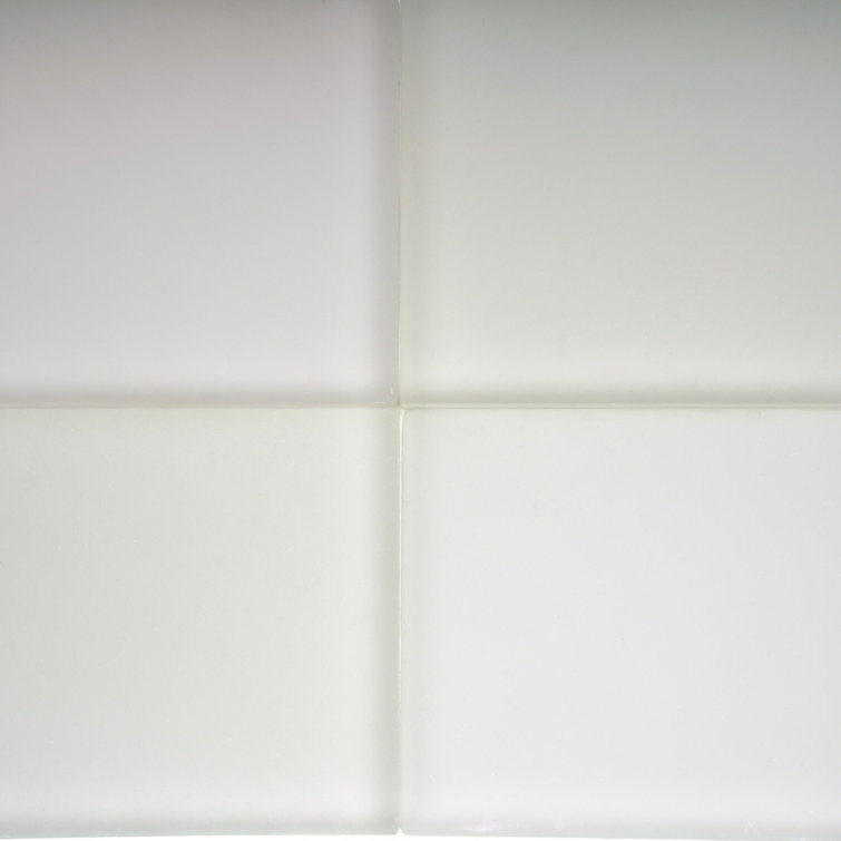 Beige 3" x 6" Matte Glass Subway Tile
