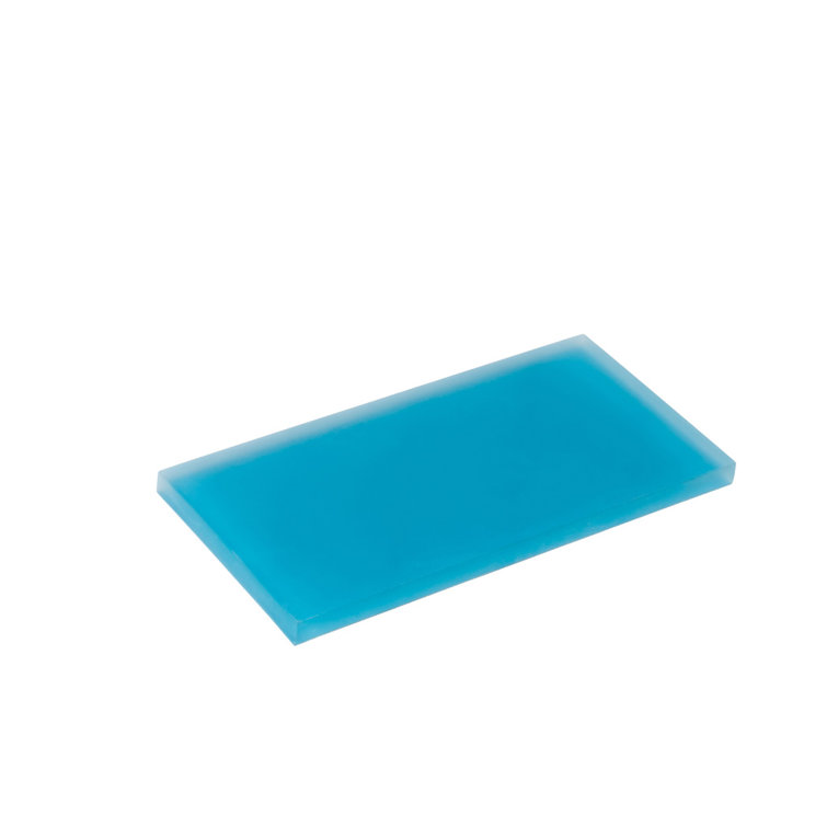 Ocean Blue Matte Glass Subway Tile 3" x 6"