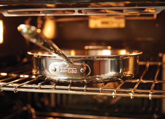 All-Clad 10-Piece Stainless Steel Nonstick Cookware Set