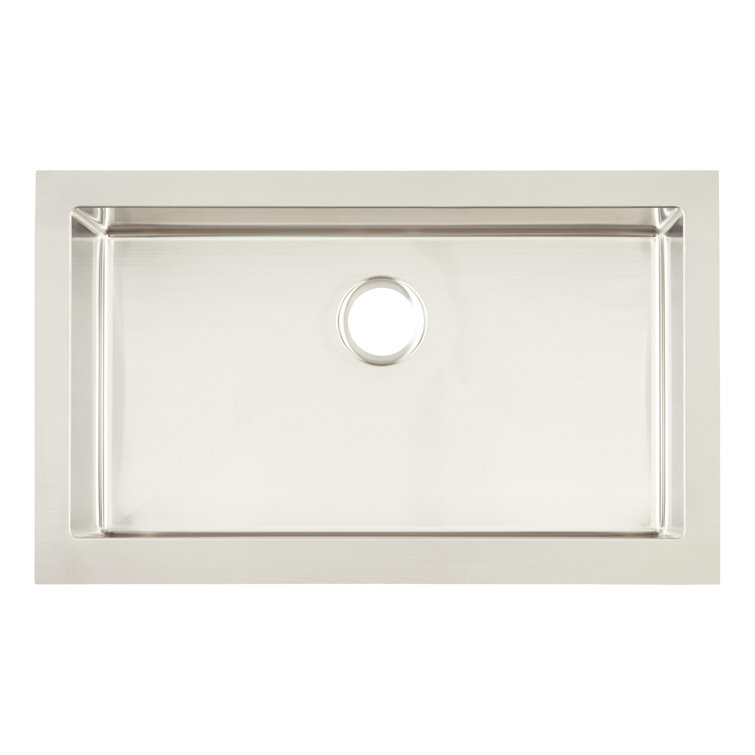Hazelton 36" Stainless Steel Farmhouse Kitchen Sink