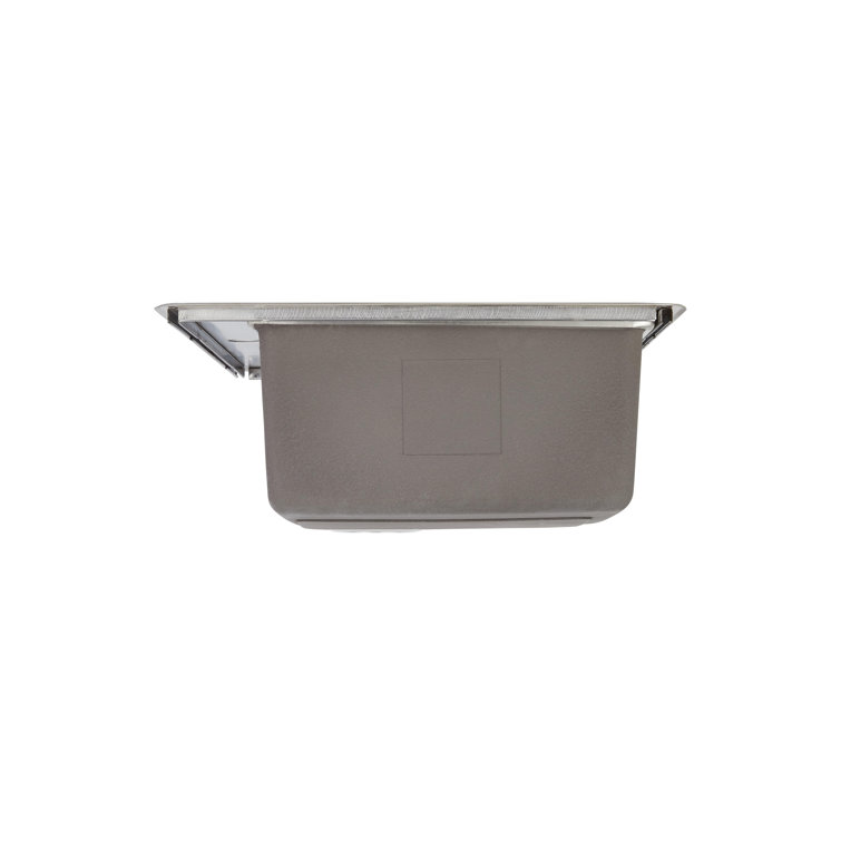 Melbrook 33" Stainless Steel Drop-In Workstation Sink