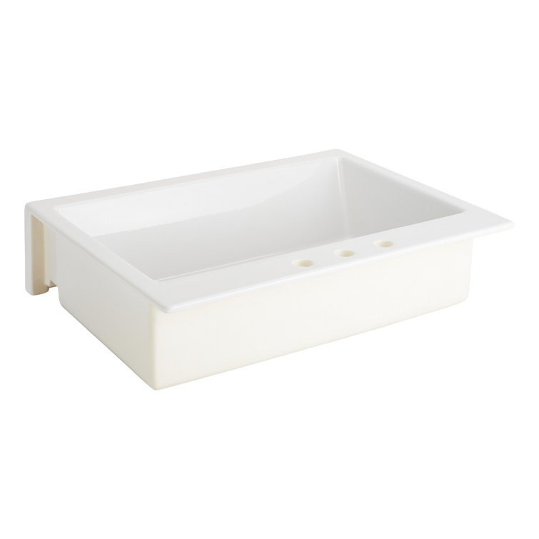 White Fireclay Farmhouse Apron Kitchen Sink, 34"