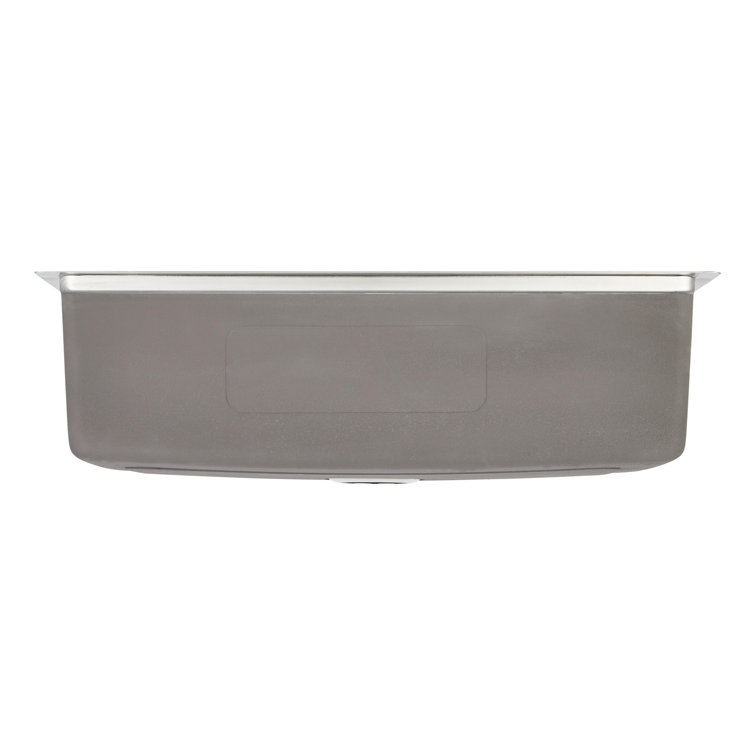 Melbrook 31'' Stainless Steel Undermount Kitchen Sink with Accessories