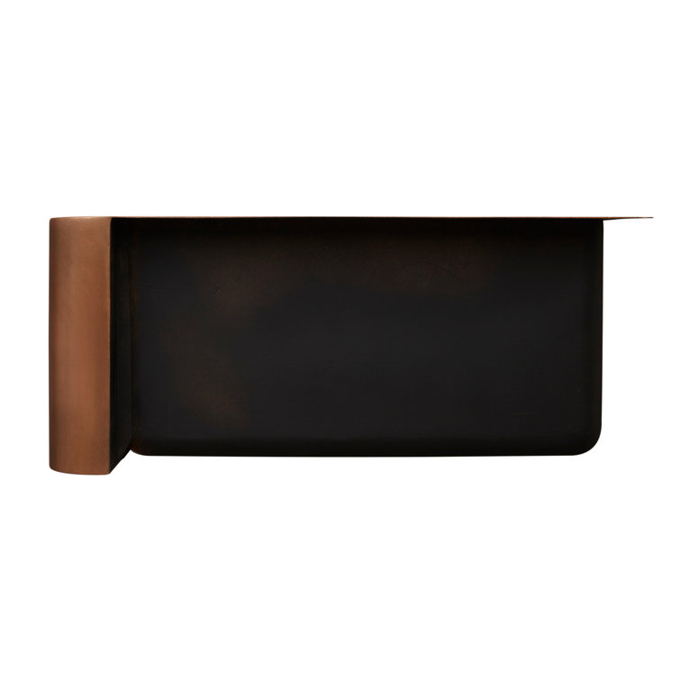 Aberdeen 35'' Copper Double Basin Farmhouse Kitchen Sink