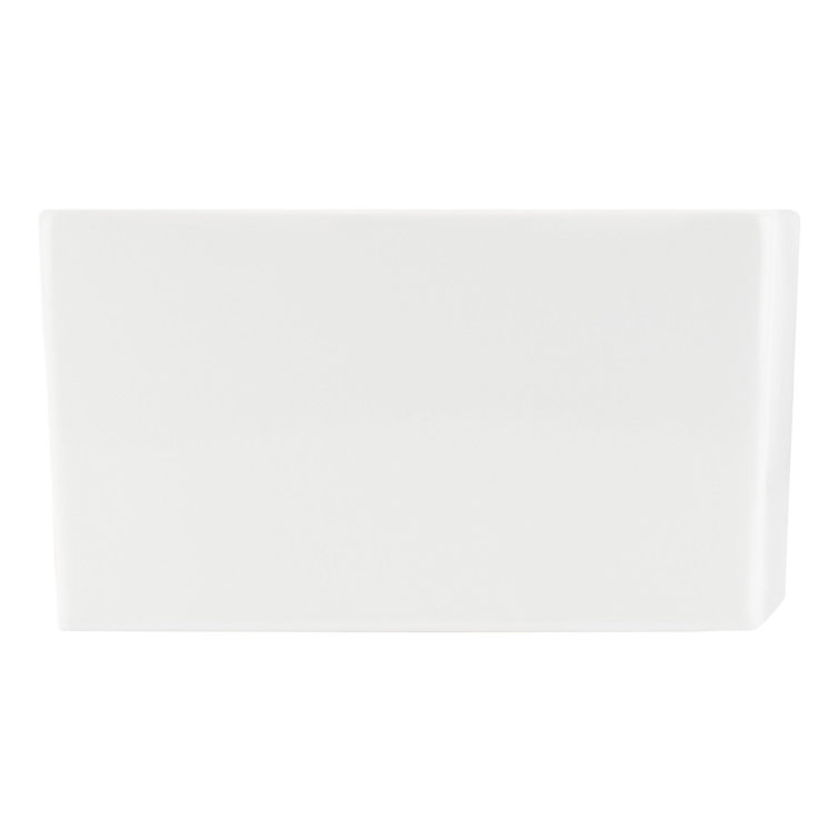 Wenbrook 33" White Fireclay Farmhouse Apron Kitchen Sink