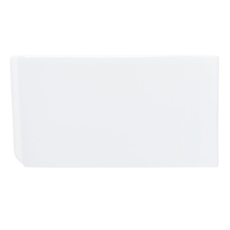 Grigham 33" White Fireclay Double Basin Farmhouse Sink
