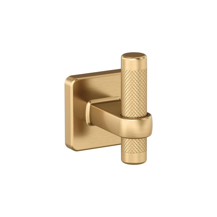 Champagne Bronze Single Prong Wall Mounted Hook