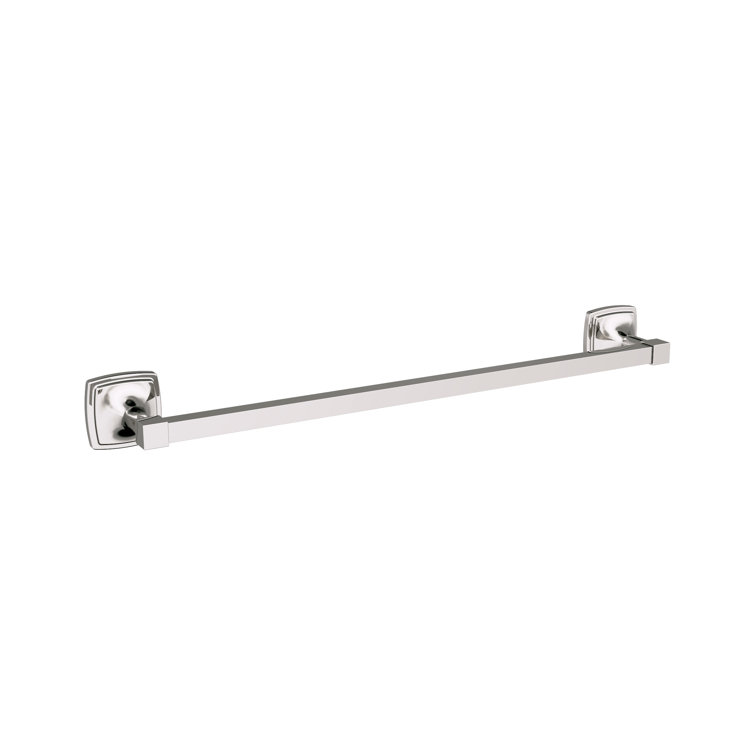 Polished Nickel Wall Mounted Towel Bar 20.25"
