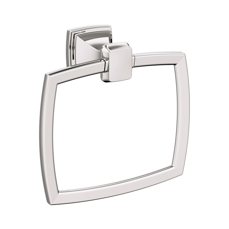 Polished Nickel Wall Mounted Towel Ring