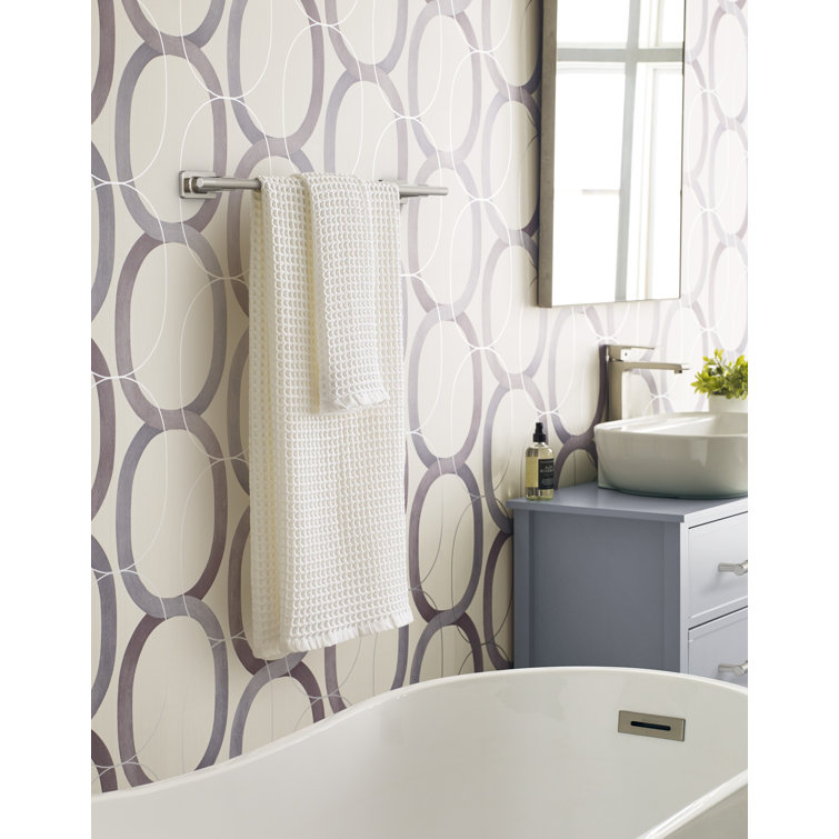 Bronx Brushed Nickel Wall Mounted Towel Bar