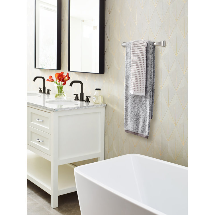 Polished Nickel Wall Mounted 18 Inch Towel Bar