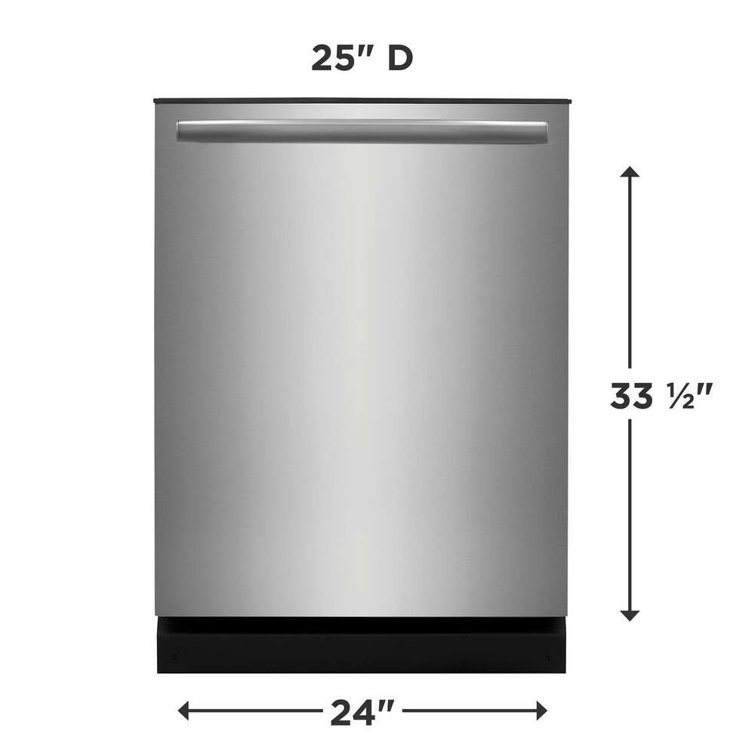 Frigidaire 24" Stainless Steel Energy Star Built-In Dishwasher