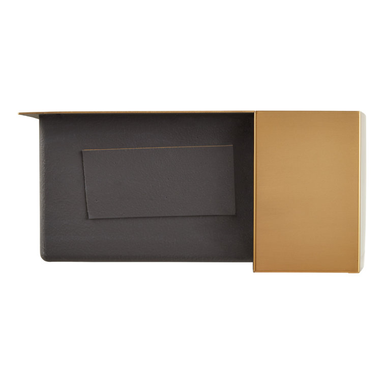 Atlas 36'' Matte Gold Stainless Steel Undermount Kitchen Sink