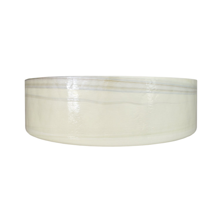 16" Abalone Murano Glass Circular Vessel Bathroom Sink