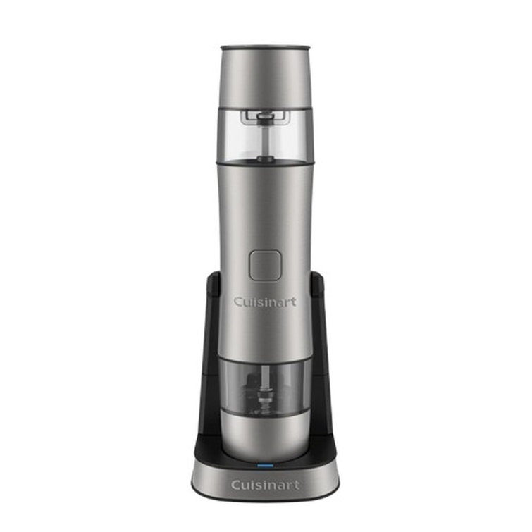 Stainless Steel Rechargeable Salt, Pepper, and Spice Mill