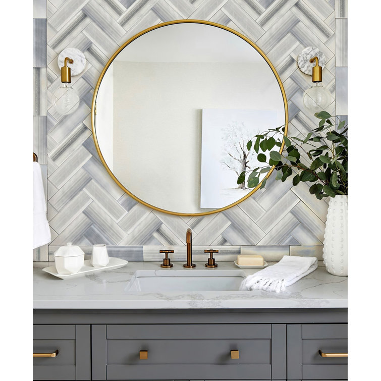 Duchess Gray 4" x 12" Honed Marble Subway Tile