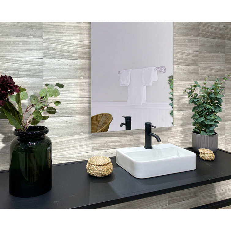 4x12 Polished Marble Subway Tile for Kitchen and Bathroom