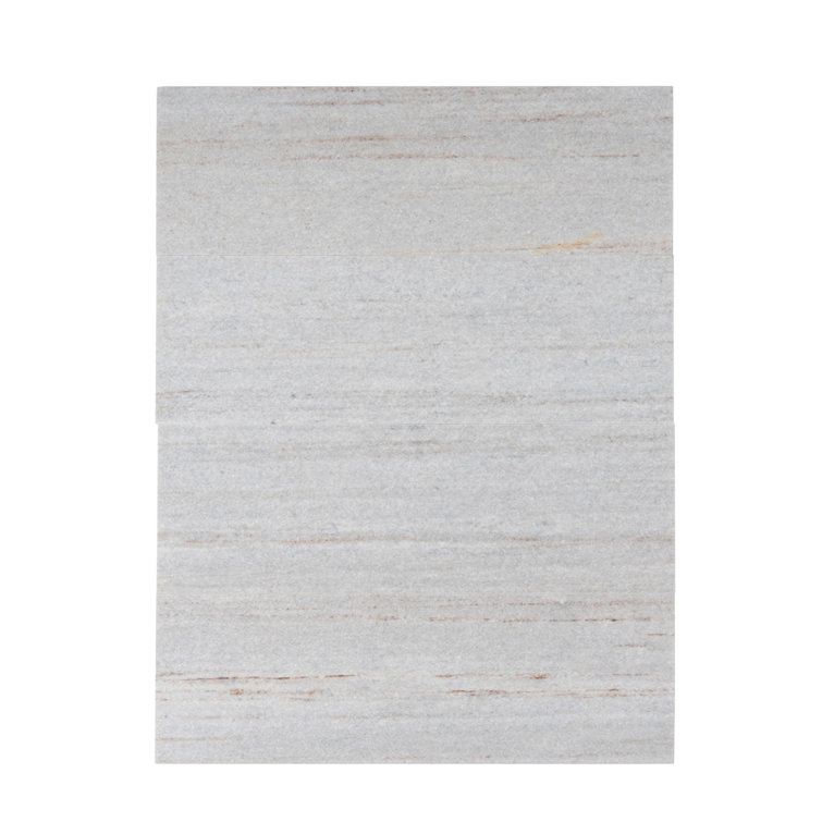 4" x 12" Polished Marble Look Beige Subway Tile