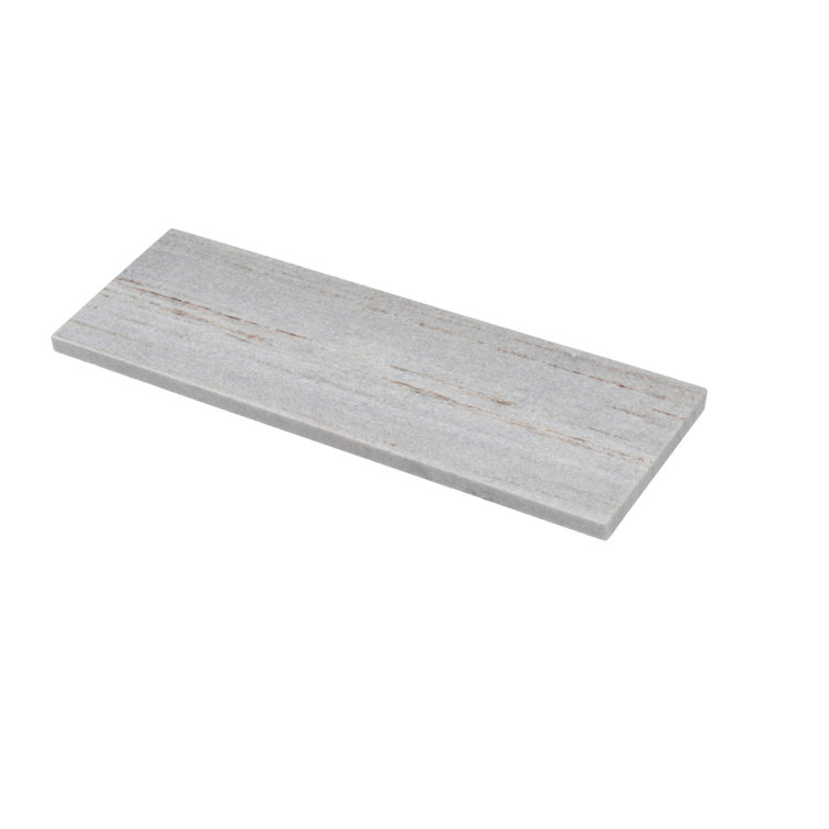 4" x 12" Polished Marble Look Beige Subway Tile