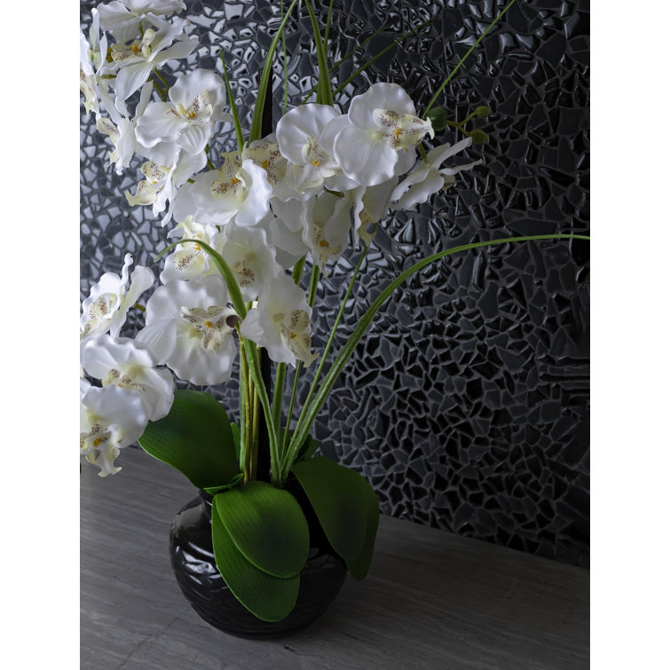 Black Irregular Glass Pebble Mosaic Tile for Walls and Floors
