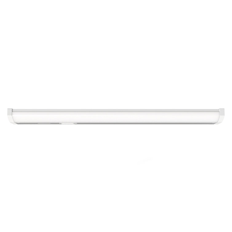 18-inch Gloss White Metal LED Under Cabinet Light Bar