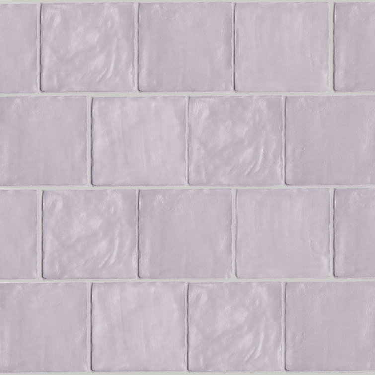 Duchess 4" x 4" Glossy White Ceramic Wall Tile