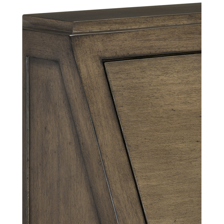 Chanterelle Foldable Secretary Desk with USB Ports and Drawers
