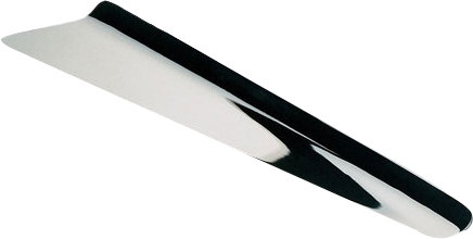 Silver Stainless Steel Modern Crumb Collector
