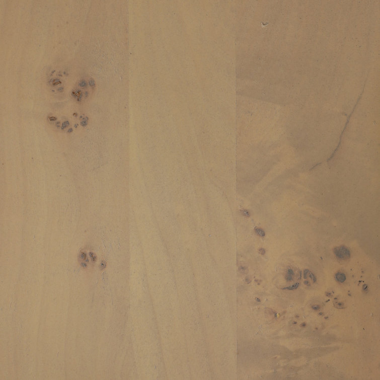 Natural Burl Wood 60" Sideboard with Veneer Finish
